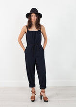 Load image into Gallery viewer, Sleeveless Jumpsuit in Navy