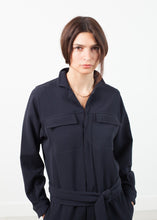 Load image into Gallery viewer, Worker Jumpsuit in Navy