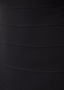 Asymmetric Dress in Black