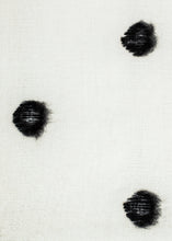 Load image into Gallery viewer, Cashmere Dot Shawl in Black/White